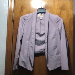 Forever 21 lilac blazer